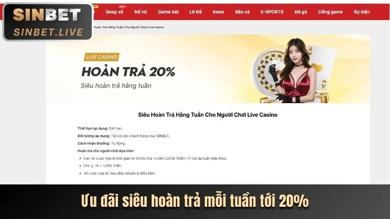 Khuyến mãi theo mùa/sự kiện lớn xs9988